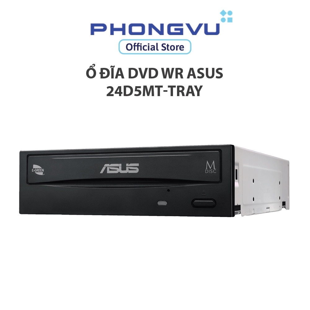 ổ đĩa DVD WR Asus 24D5MT-Tray - Bảo hành 12 tháng