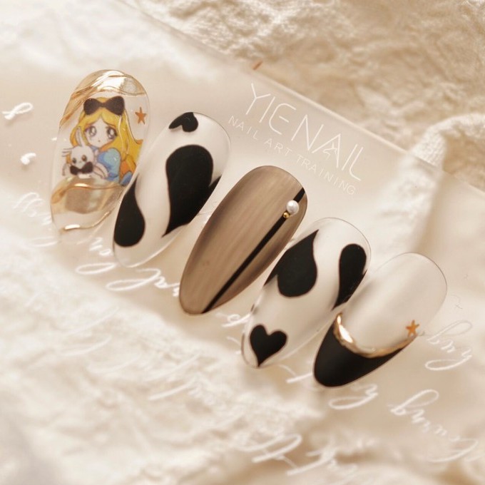 Sticker 3D Công Chúa Hoạt Hình Disney - Hình dán móng tay 097/098/102/103