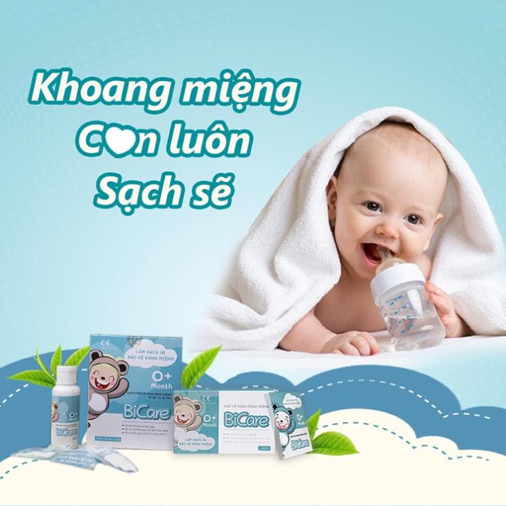 Gạc Rơ Lưỡi Bicare Vệ Sinh Răng Miệng Cho Bé - CHÍNH HÃNG