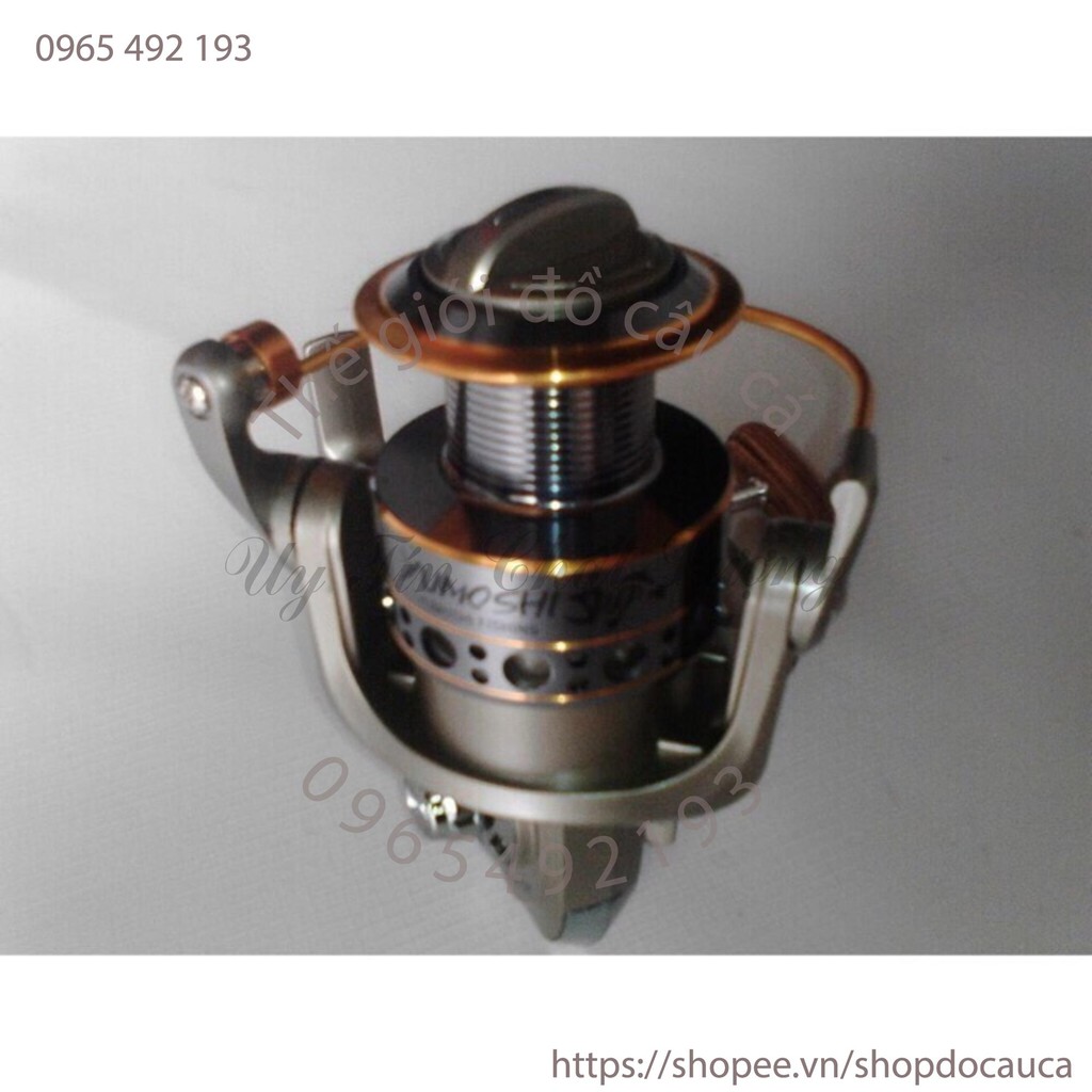 Combo bộ cần câu rút TIGA 3m6 ,máy yumoshi LC 6000 kèm phụ kiện ( rẻ vô địch )