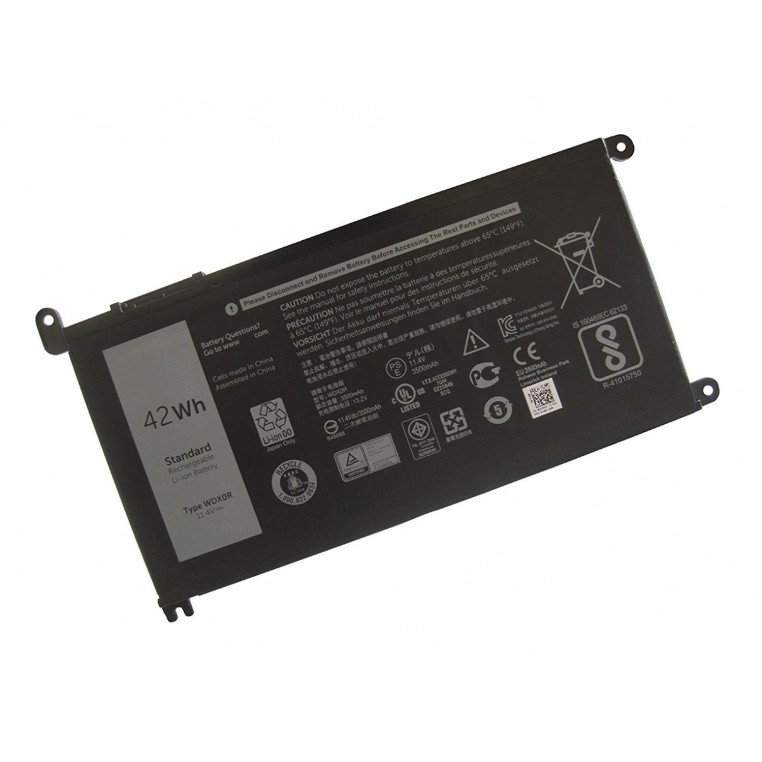 Pin WDX0R gắn cho laptop Dell Inspiron 13 ,15 , WDX0R