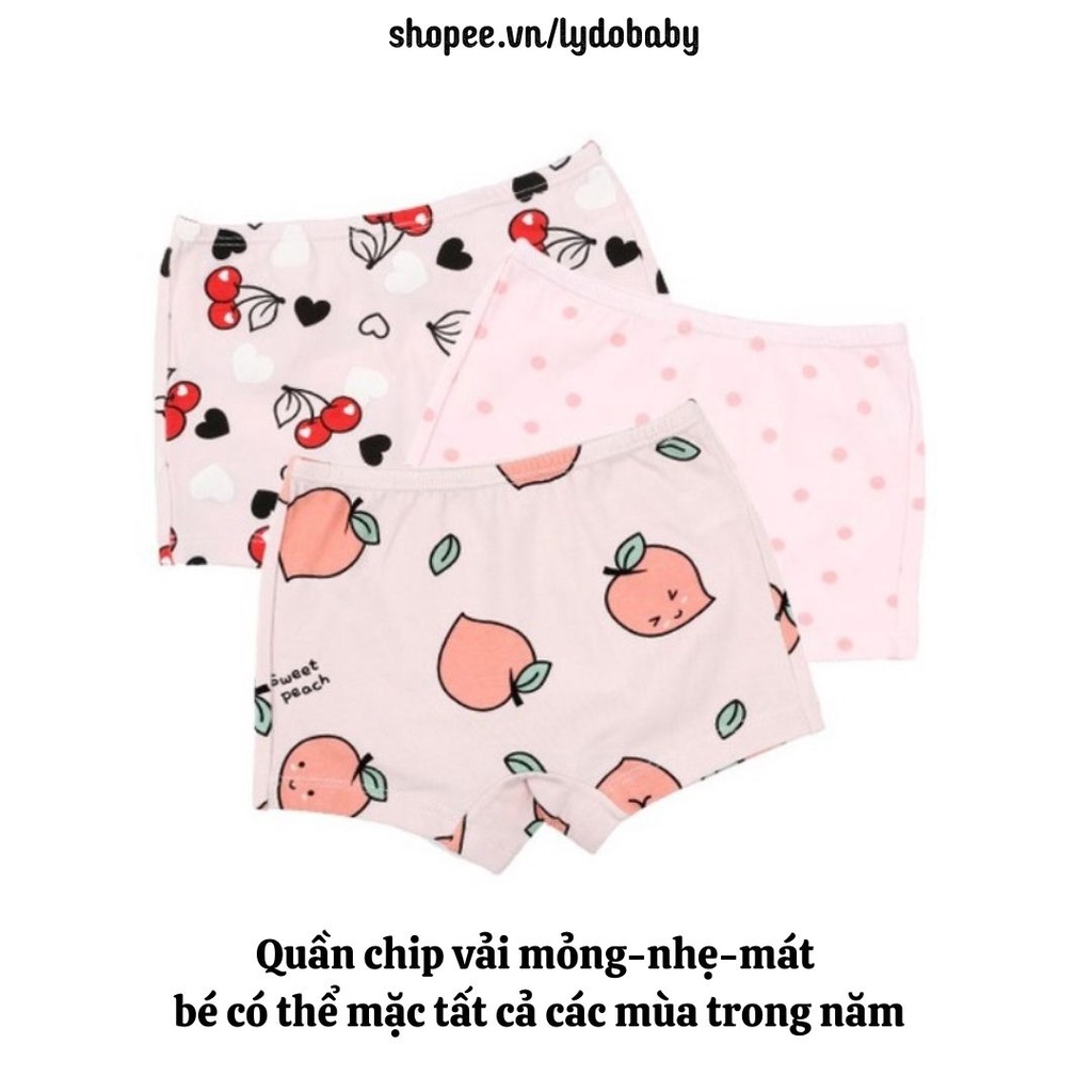 Quần chip đùi bé trai bé gái vải cotton hữu cơ Hàn Quốc hàng hiệu xuất dư size 3 tuổi đến 14 tuổi (1 cái ngẫu nhiên)