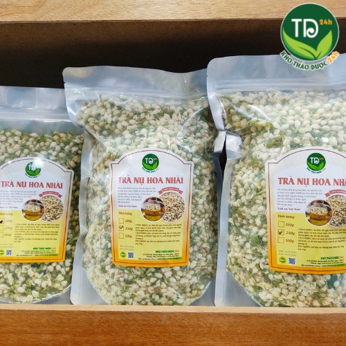 Trà hoa nhài  sấy lạnh, đẹp nguyên nụ, cải thiện tiêu hóa, giảm cân, làm đẹp da, chống lão hóa