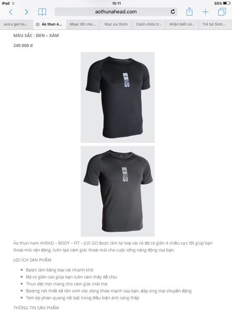 Áo thun Ahead cao cấp