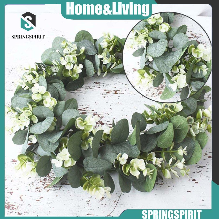 Money Eucalyptus Decorations Wreath Simulation Wreath Door Hanging Accessories