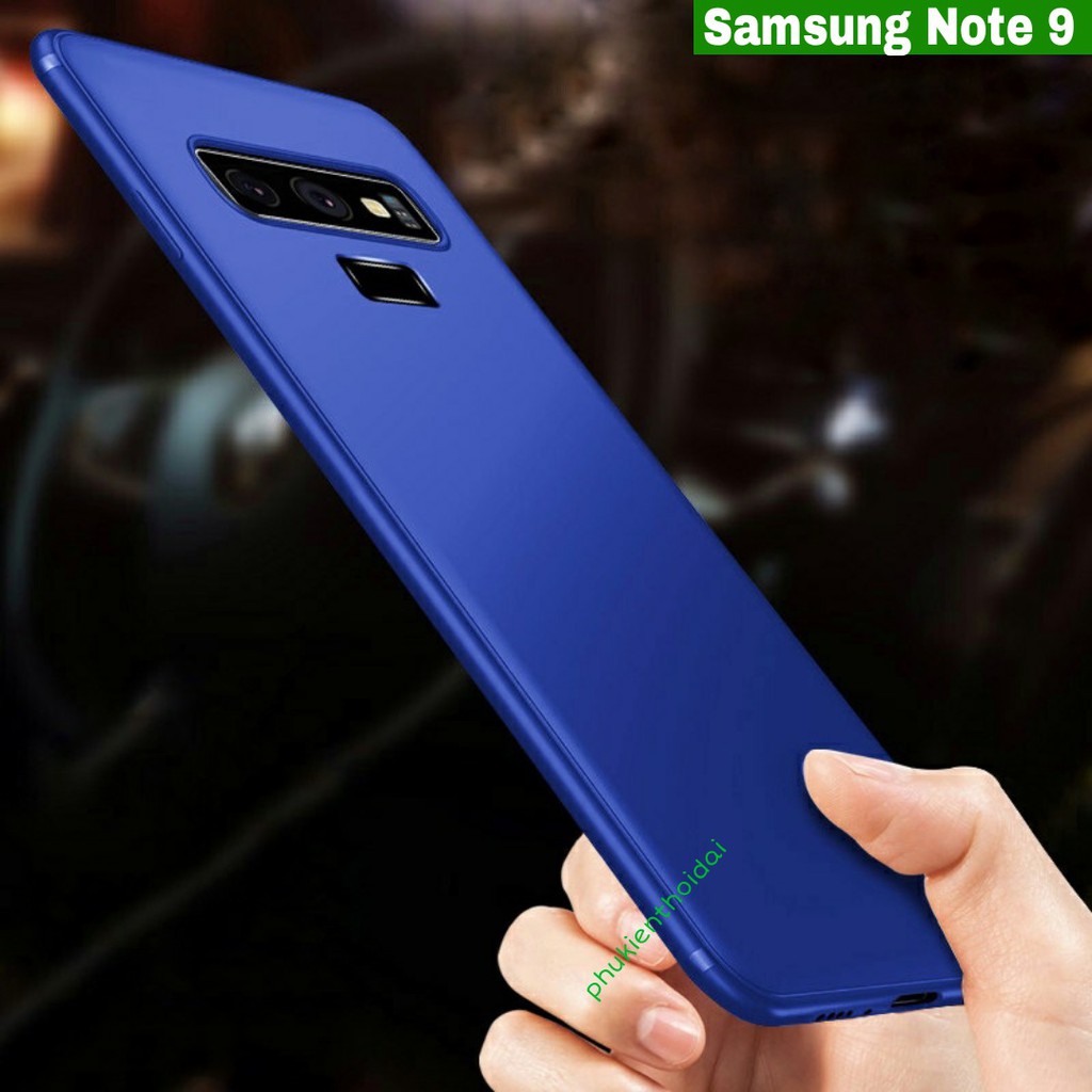 Ốp Samsung Galaxy Note 9 dẻo màu chống ố vàng ( bảo vệ camera)