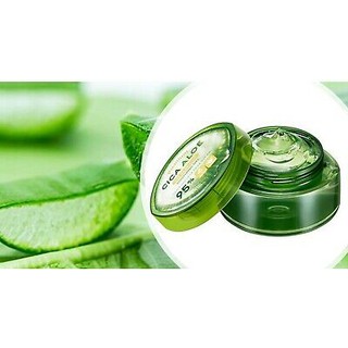 Gel Dưỡng Ẩm, Làm Dịu, Giảm Nhiệt Da Chiết Xuất Nha Đam Rau Má Missha Premium Cica Aloe Soothing Gel 300ml