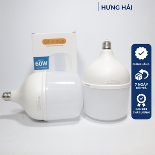 Bóng đèn LED trụ nhôm 60w Thiết Bị Điện G8 ánh sáng trắng tiết kiệm điện 80%