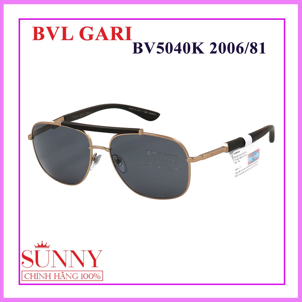 Kính mát Bvlgari BV5040K - chính hãng Italia, bảo hành toàn quốc