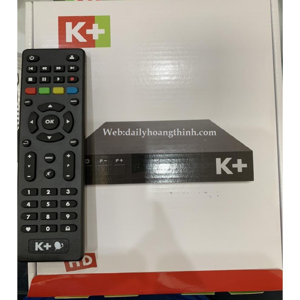 Điều khiển-Remote Đầu thu K+ HD Chảo mẫu mới nhất 2019 - Điều khiển-Remote k+ hàng chính hãng