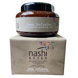 🇮🇹Nashi-Italia🇮🇹 Hấp dầu phục hồi tái tạo cấu trúc tóc Nashi Argan Mask 500ml