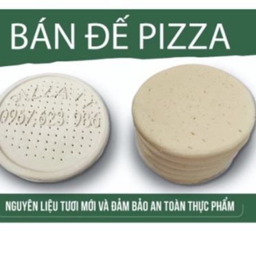 Đế pizza tươi SIZE 18, 24cm mỏng dày
