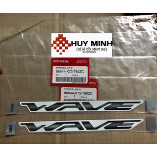 1 cặp tem chữ wave 125i - xi chìm