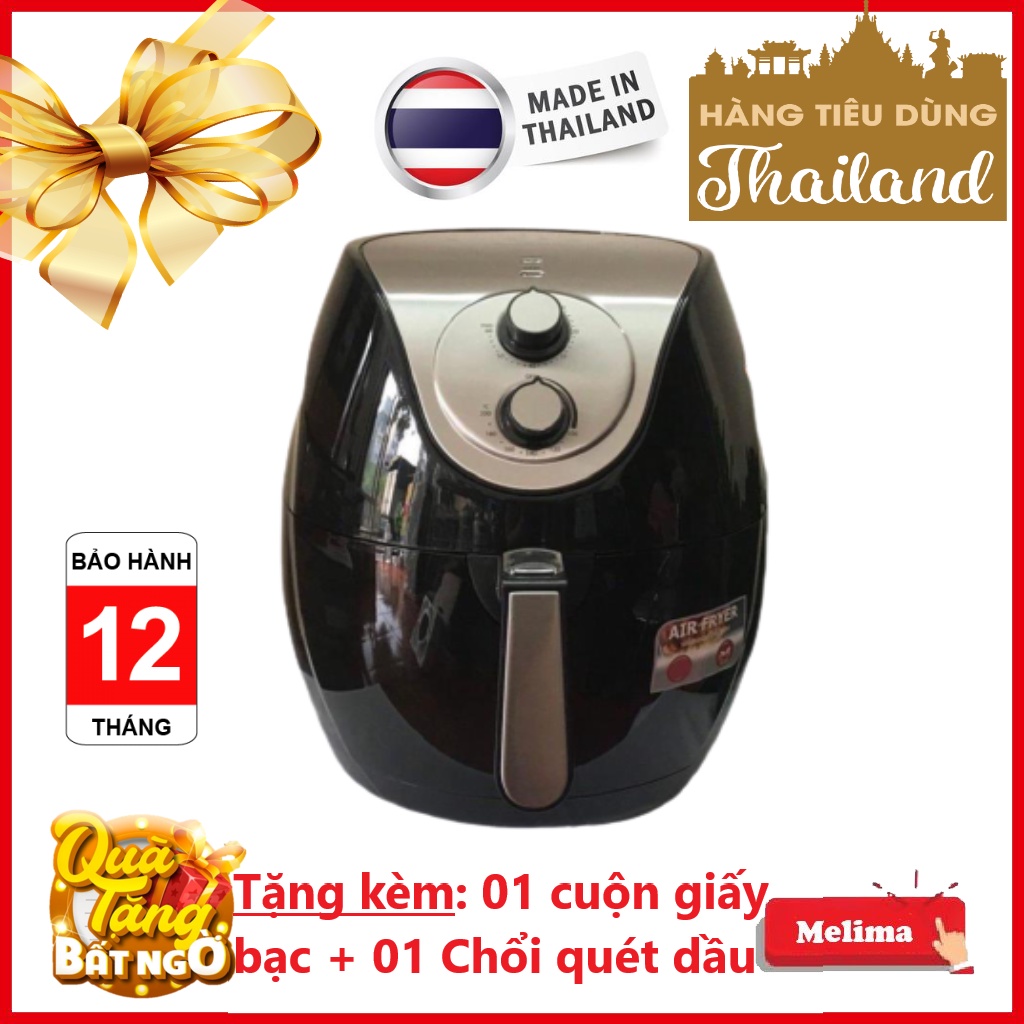 Nồi chiên Không dầu Sharp Xuất xứ Thái Lan Dung tích 8.5L Siêu bền, Bảo hành 12 tháng, An toàn và dễ vệ sinh