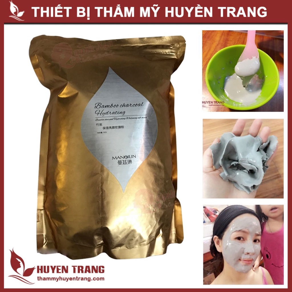 Mặt Nạ Thạch Collagen Đất Sét (Bùn Non) Dưỡng Ẩm, Dưỡng Trắng Da, Chống Lão Hóa - Thẩm Mỹ Huyền Trang NANOCEE