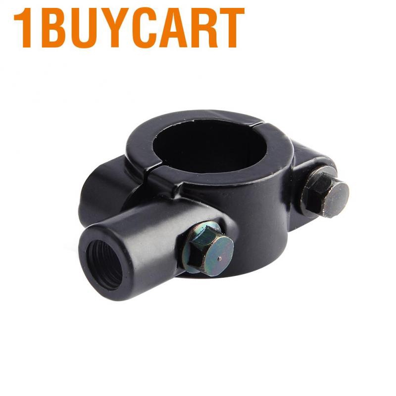 Bộ kẹp kính chiếu hậu gắn tay lái trái / phải xe mô tô 10mm 7/8&quot;