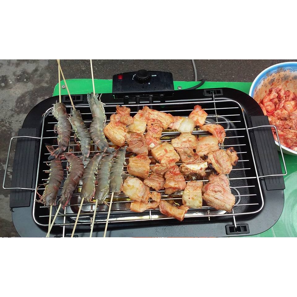 BẾP NƯỚNG ĐIỆN KHÔNG KHÓI-BARBERCUE GRILL ( loại lớn )