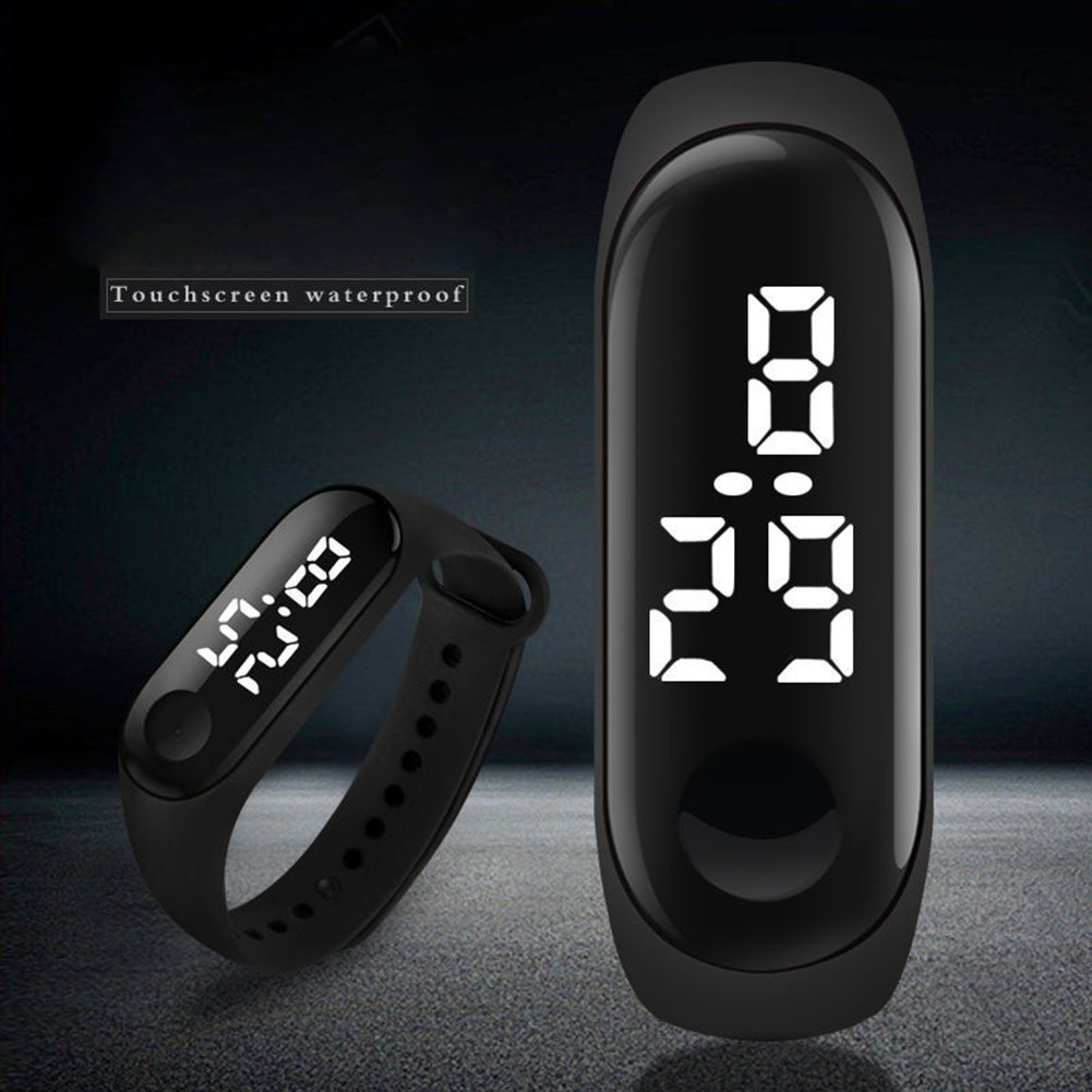 Đồng hồ cảm ứng điện tử 7 màu sắc tùy chọn chống nước cao cấp | BigBuy360 - bigbuy360.vn