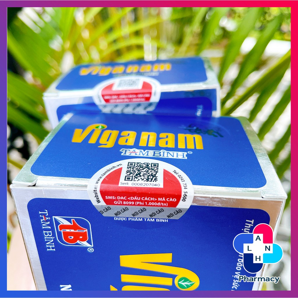 VIGANAM TÂM BÌNH - Hỗ trợ tăng cường sinh lực nam giới.