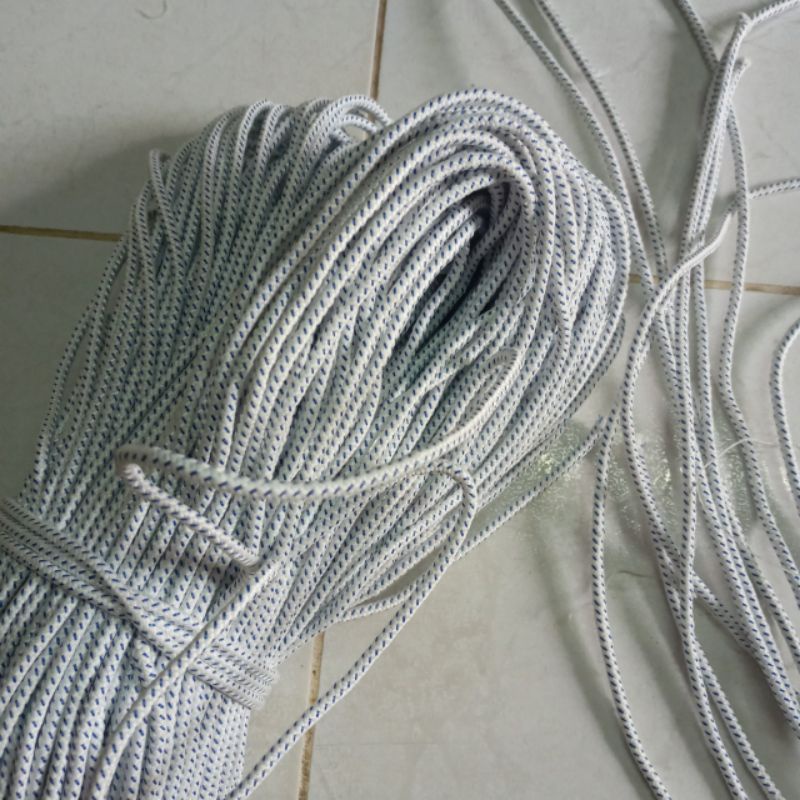 Dây dù tròn đan chiếu tre, cước decor trang trí