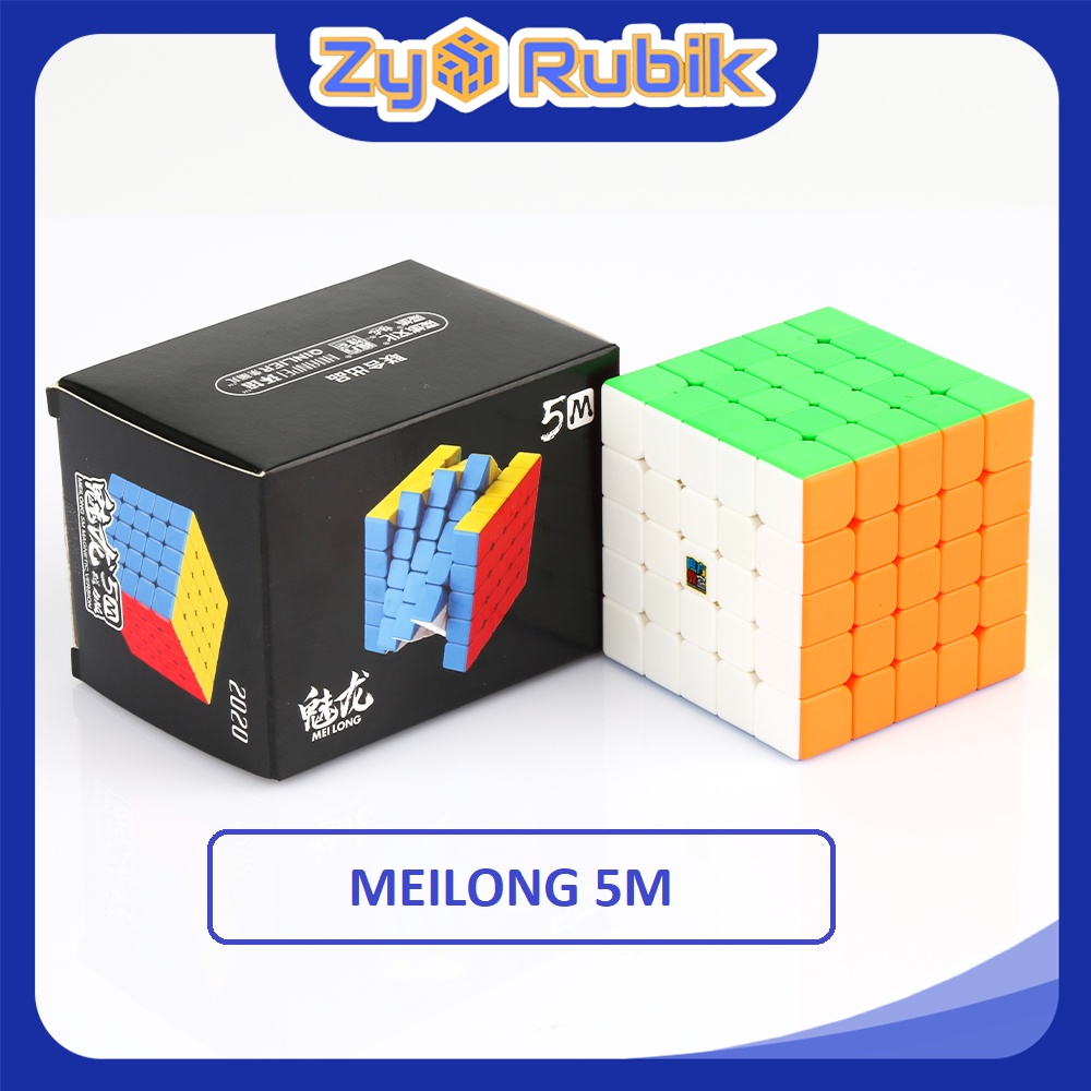 Rubik 5x5 MoYu MeiLong 5M M Series MoYu M MeiLong M Rubic 5 Tầng Nam Châm Stickerless - ZyO Rubik