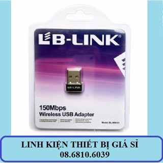 Usb thu sóng wifi siêu nhỏ lb-link 150m