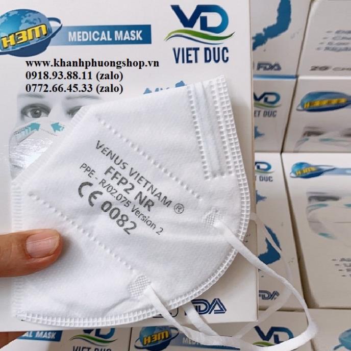 khẩu trang N95 không van Việt Đức - khẩu trang N95 không van