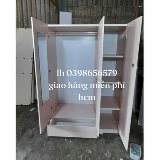 Tủ quần áo nhựa đài loan 3 cánh fs hcm