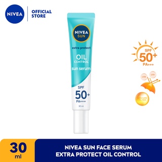 Image of NIVEA Sun Face Protection Serum Spf 50+ Pa +++ - Oil Control 30 ml