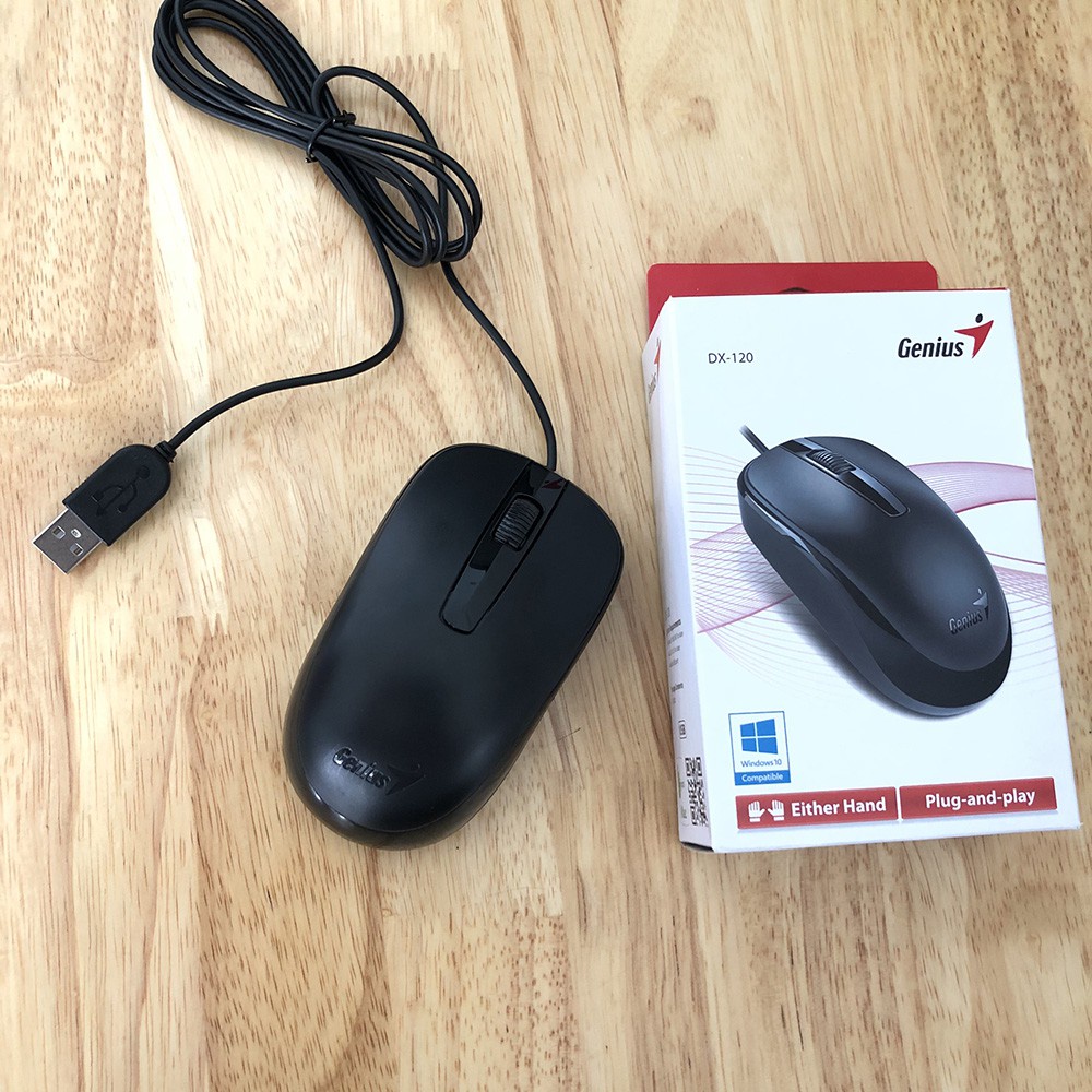 Chuột dây Genius DX 110, DX 120 - USB, văn phòng sinh viên