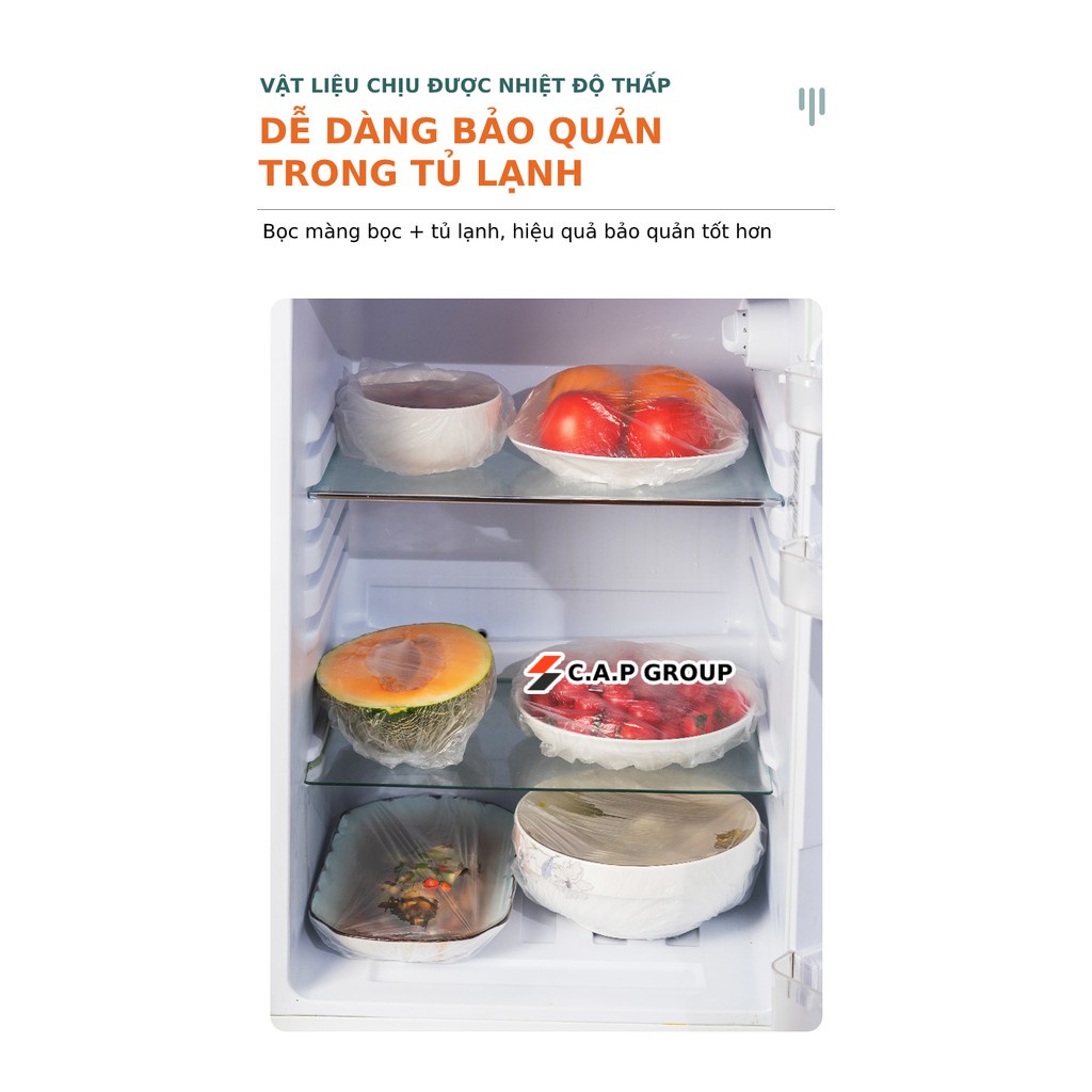 Bọc thực phẩm set túi màng bọc thực phẩm có chun hình gấu đa năng tái xử dụng được nhiều lần AZ SL44