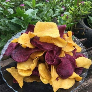 500Gr khoai lang sấy mật ong đà lạt | trái cây sấy (hàng loại 1 nguyên miếng)