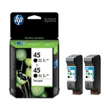 Mực in Phun HP 45 2-pack Black Original Ink Cartridges Đen (CC625AA) - Hàng Chính Hãng