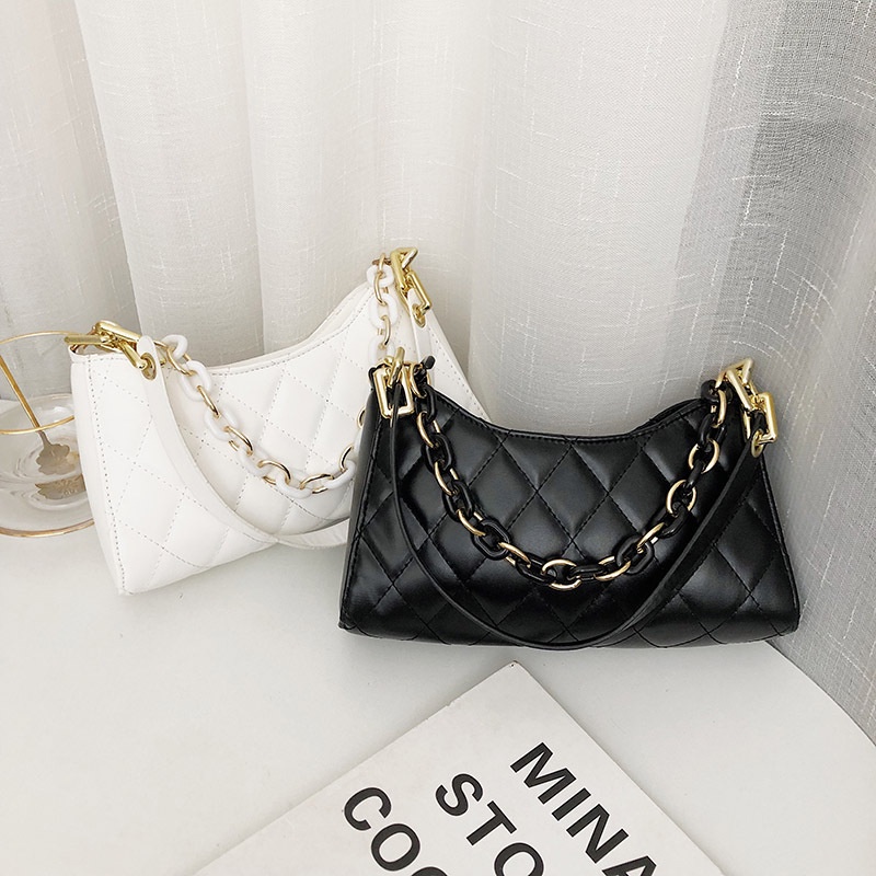 Túi Đeo Vai Phối Dây Xích Thời Trang Mới Năm 2021 Cho Nữ