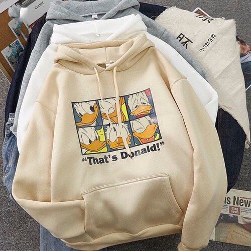 [FREESHIP_50K] Áo hoodie nam nữ nỉ Vịt dễ thương William - DS92, chất nỉ dày dặn, nón 2 lớp, hợp làm áo cặp