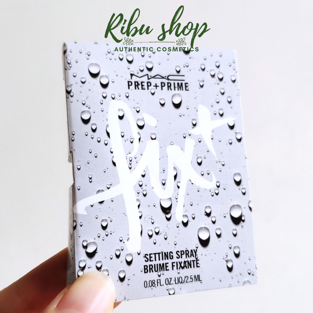 Mẫu thử xịt khoáng khoá nền dưỡng ẩm M.A.C setting spray 2.5ml tách set Sephora - Ribu shop | BigBuy360 - bigbuy360.vn