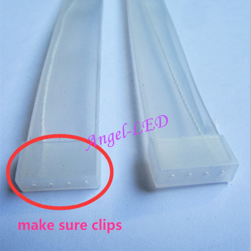 Cuộn Dây Silicon 5m / 10m 8mm / 10mm / 12mm IP67 SMD5050 3528 3014 5630 ws2801 ws2811 ws2812b Chống Thấm Nước