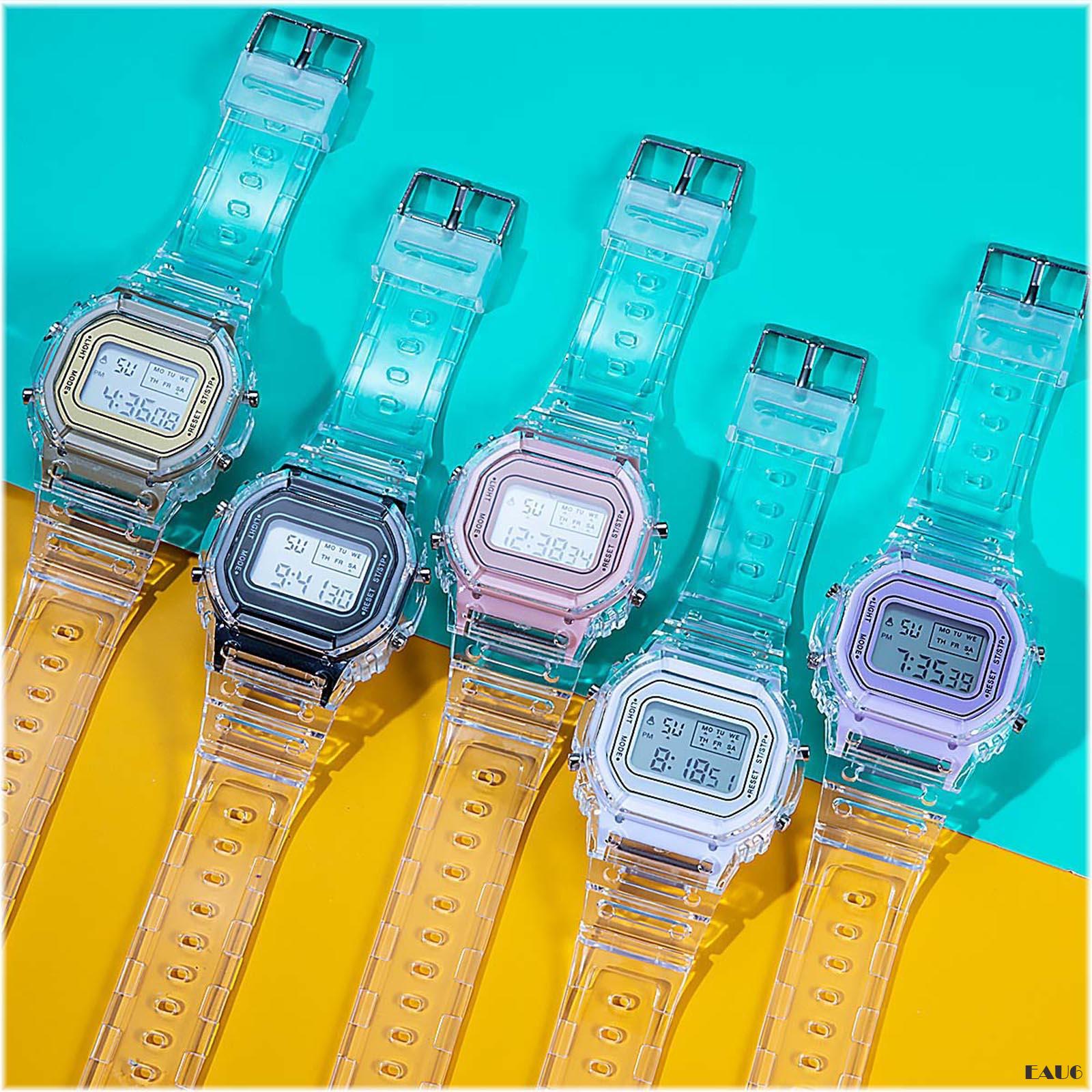 Đồng Hồ Điện Tử Chống Thấm Nước E6 Cho Trẻ Em