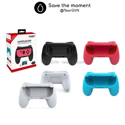 Bộ Controller Grip (DOBE) cho Joy-con Nintendo Switch - 1 cặp