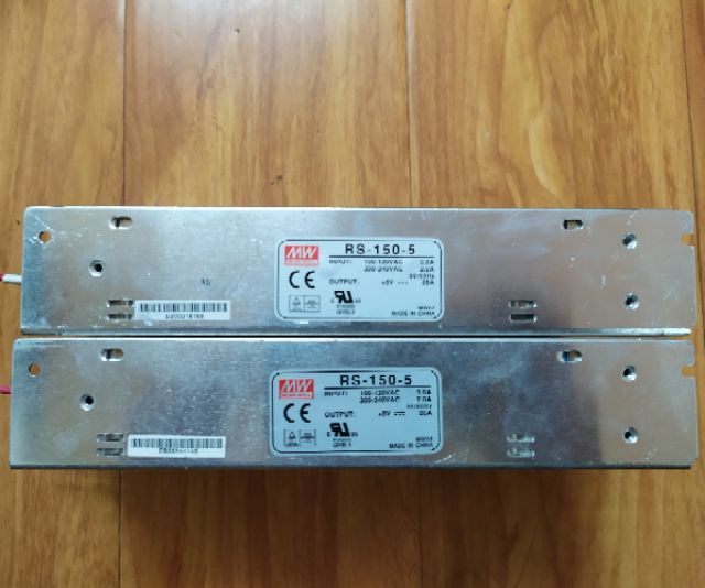 NGUỒN Meanwell 5V-5A 5V-10A 5V-20A  5V - 26A 5V-60A . tháo máy.