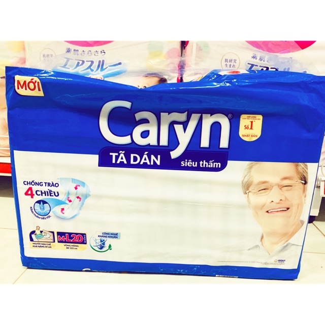Tã dán Caryn ML 20 miếng Nhật Bản