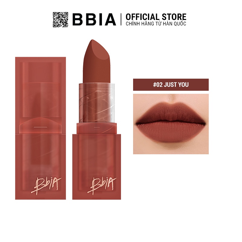 Son Thỏi Lì Bbia Last Powder Lipstick (6 màu) 3.5g