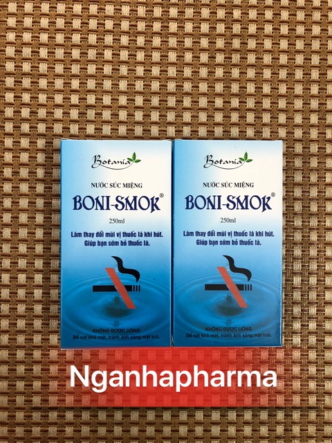 🚭🚭🚭Nước súc miệng Boni-smok