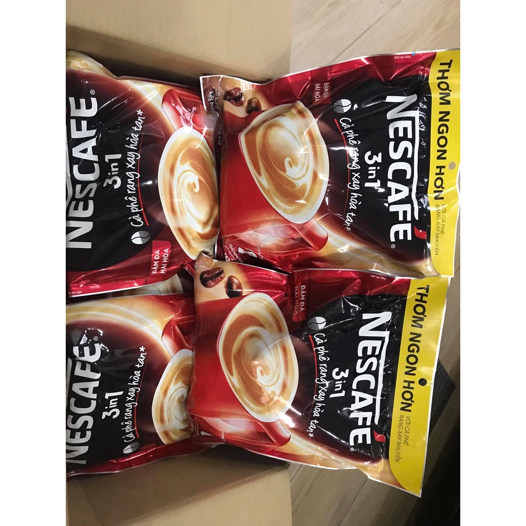 Nescafe 3in1 rang xay hòa tan