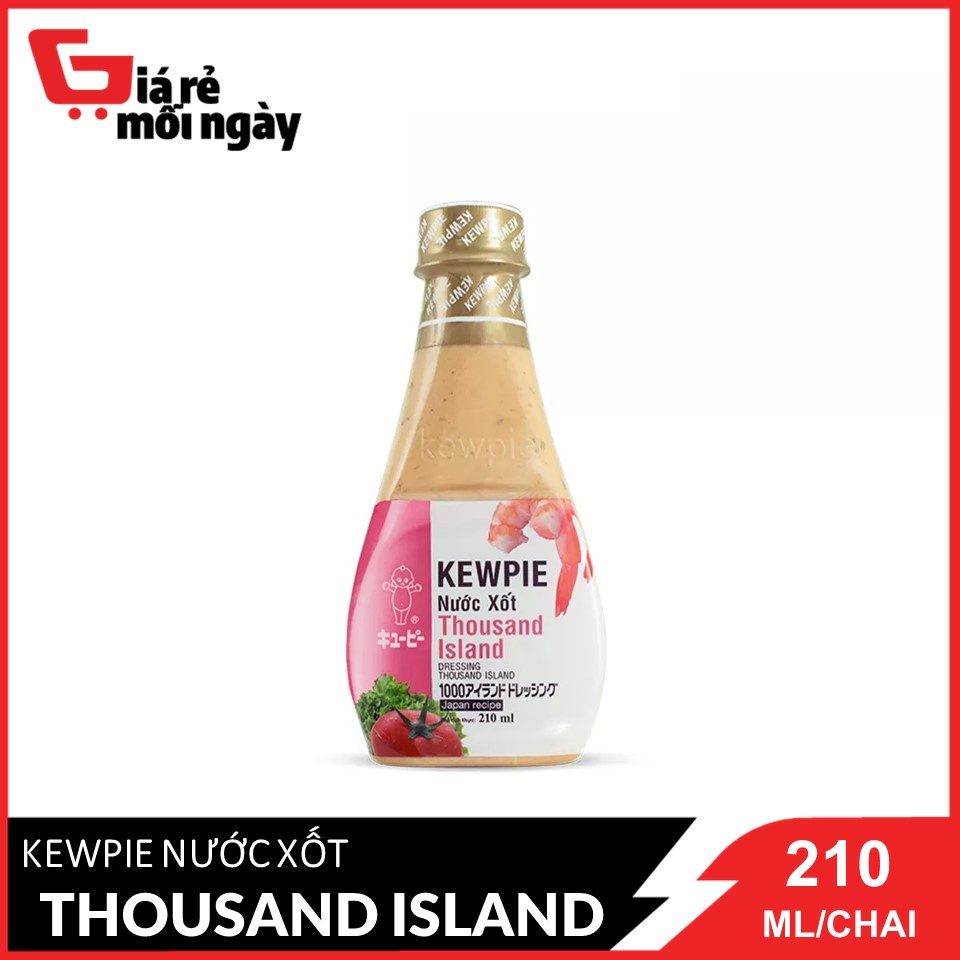 Nước xốt Kewpie Thousand Island chai 210ml