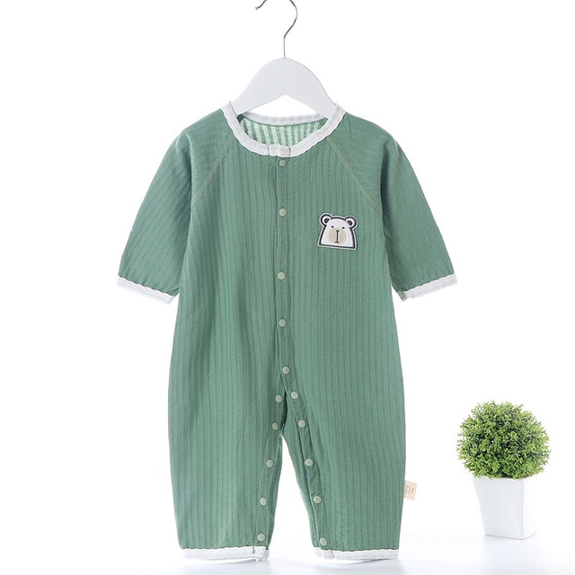 Body dài tay liền thân bodysuit cho bé trai gái sơ sinh từ 4-14kg hàng đẹp vải cotton Xịn Thoáng Mát – BD16