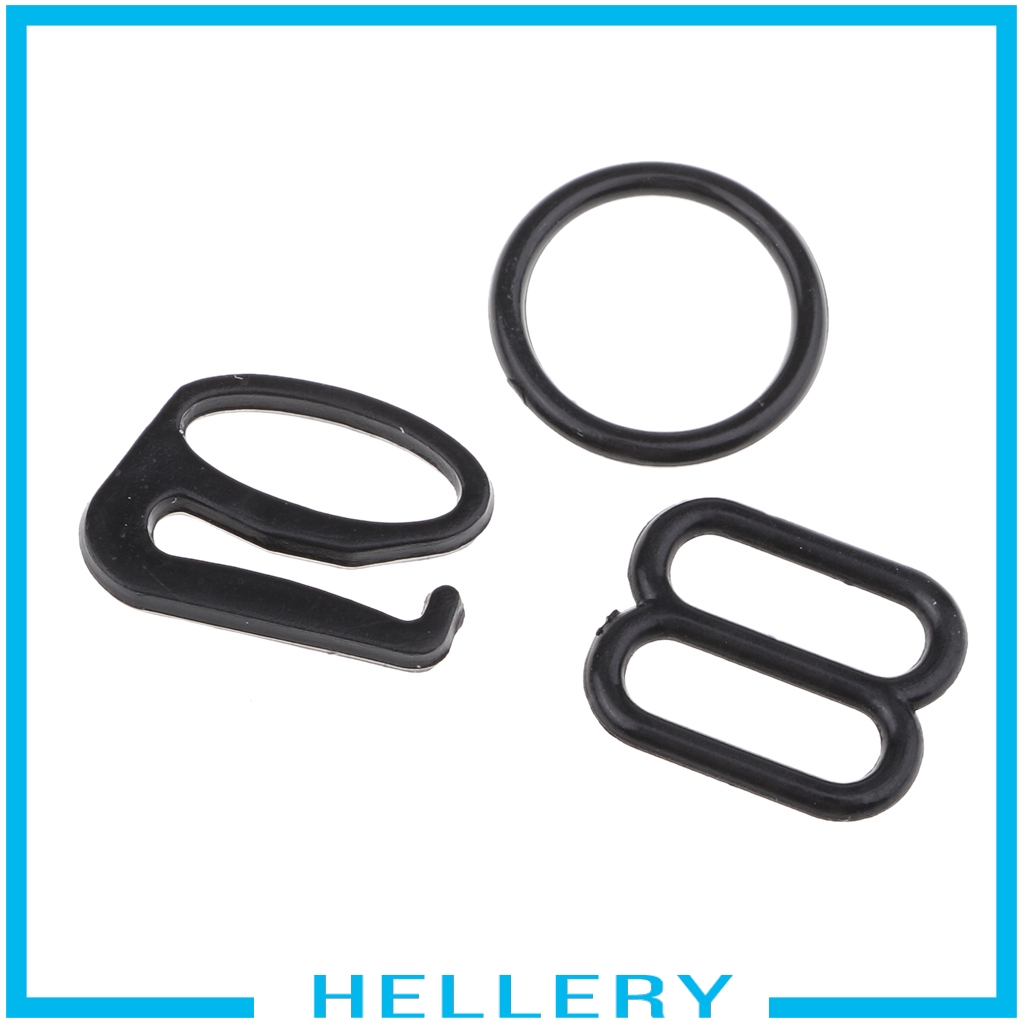 Set 10 Móc / Vòng Chữ O Điều Chỉnh Dây Áo Ngực DIY 8 9 0
