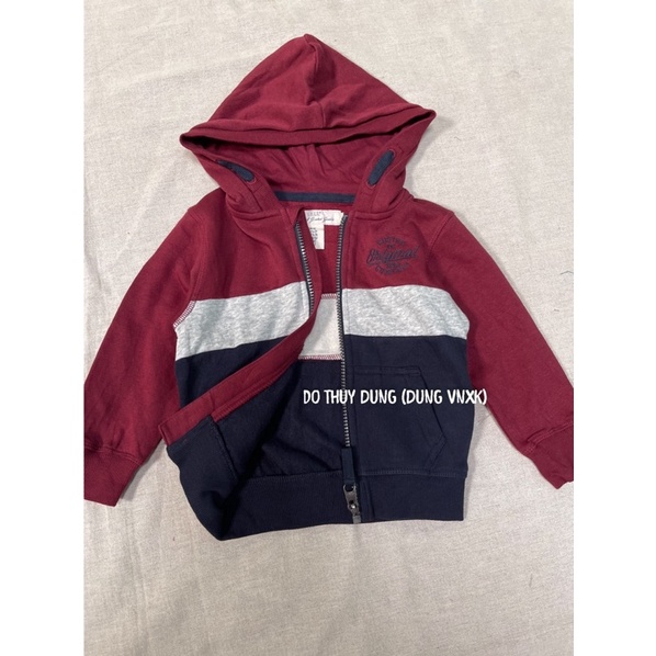 Áo khoác nỉ bé trai