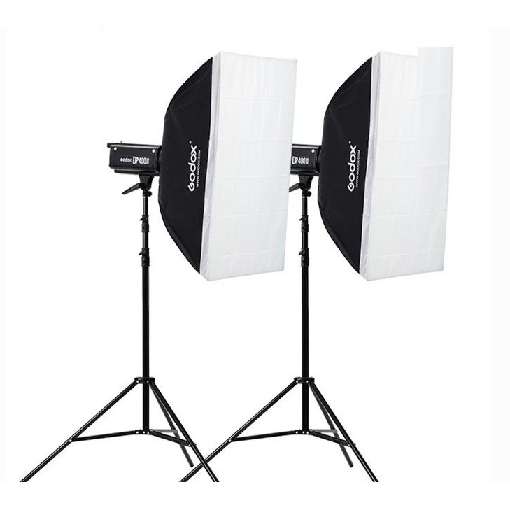 Bộ 2 đèn flash chụp ảnh Godox DP400II