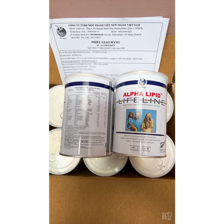 [ kèm hóa đơn ] Sữa Non Alpha lipid - sữa tăng kháng thể